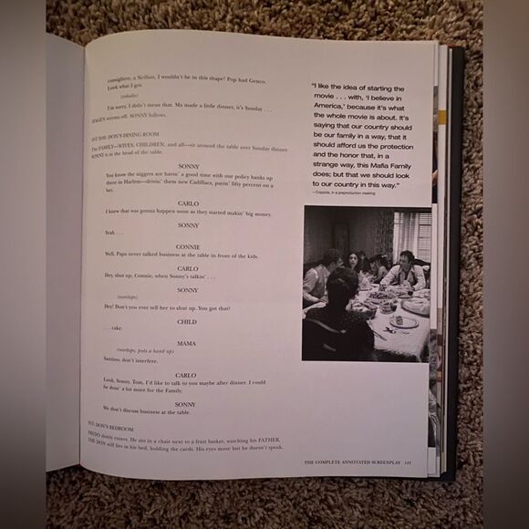 THE ANNOTATED GODFATHER - Complete Screenplay: hardcover book - Picture 10 of 13